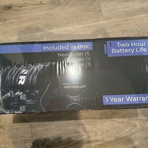 Next Black Electronic Roller with Accessories